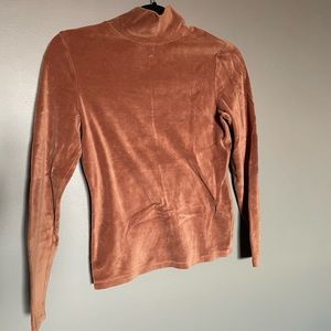 Everlane velour turtle neck